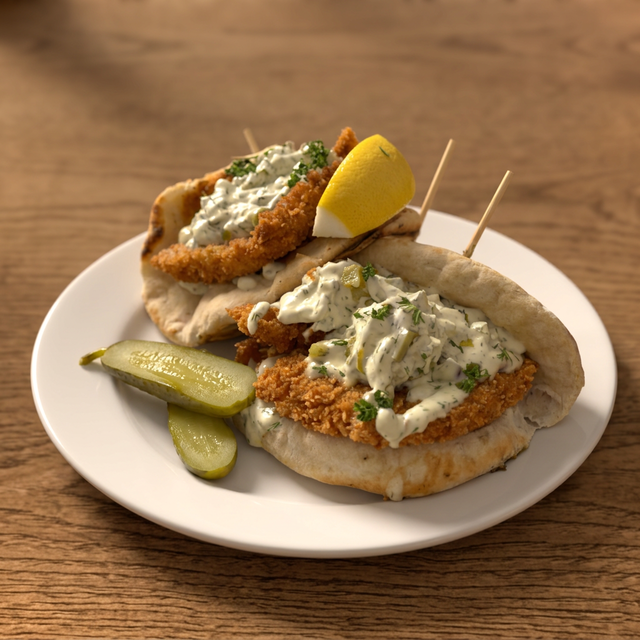Schnitzel on a Bun.